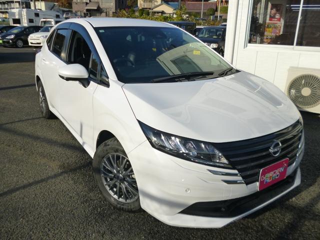 ノート X 純正9インチナビ フルセグTV Bluetooth接続 HDMI接続 アラウンドビューモニター ドラレコ LEDライト エンジンスターター ETC 禁煙車(2枚目)