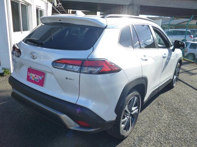 カローラクロス ハイブリッド Z 4WD 後期モデル トヨタセーフティC 純正8インチディスプレイオーディオ フルセグTV Bluetooth接続 バックモニター プリクラッシュ シートヒーター パワーバックドア 寒冷地仕様 禁煙車(7枚目)