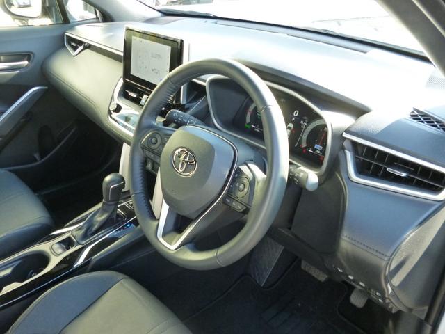 カローラクロス ハイブリッド Z 4WD 後期モデル トヨタセーフティC 純正8インチディスプレイオーディオ フルセグTV Bluetooth接続 バックモニター プリクラッシュ シートヒーター パワーバックドア 寒冷地仕様 禁煙車(10枚目)