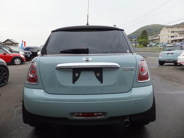 クーパー 希少アイスブルーワンオーナー禁煙車(8枚目)