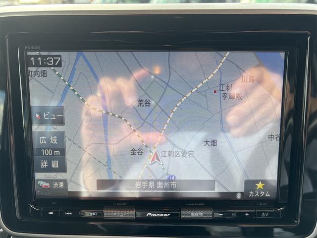 スペーシアカスタム ハイブリッドＧＳ　４ＷＤ　両側スライド・片側電動　ナビ　ＴＶ　クリアランスソナー　衝突被害軽減システム　ＬＥＤヘッドランプ　スマートキー　アイドリングストップ　シートヒーター　ベンチシート　ＣＶＴ　盗難防止システム（2枚目）