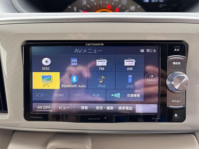 ムーヴキャンバス Ｘ　ＳＡＩＩＩ　４ＷＤ　ＥＴＣ　バックカメラ　両側電動スライドドア　ナビ　ＴＶ　衝突被害軽減システム　オートマチックハイビーム　スマートキー　アイドリングストップ　電動格納ミラー　ベンチシート　ＣＶＴ（3枚目）