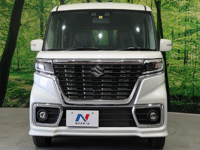 ハイブリッドXSターボ 届出済未使用車 ターボ車 セーフティーサポート アダプティブクルーズコントロール 両側電動スライドドア 純正15インチアルミホイール LEDヘッドライト オートマチックハイビーム ハーフレザー(19枚目)