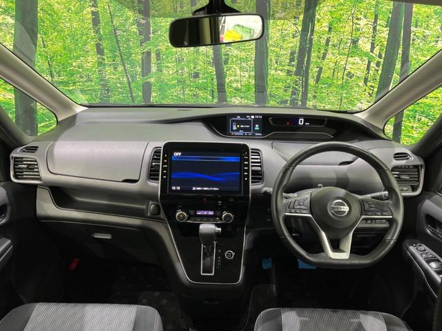 ハイウェイスターV 純正10型ナビ フリップダウンモニター 両側電動スライドドア エマージェンシーブレーキ 禁煙車 アラウンドビューモニター フルセグTV ETC LEDヘッドライト LEDフォグ クルコン(2枚目)