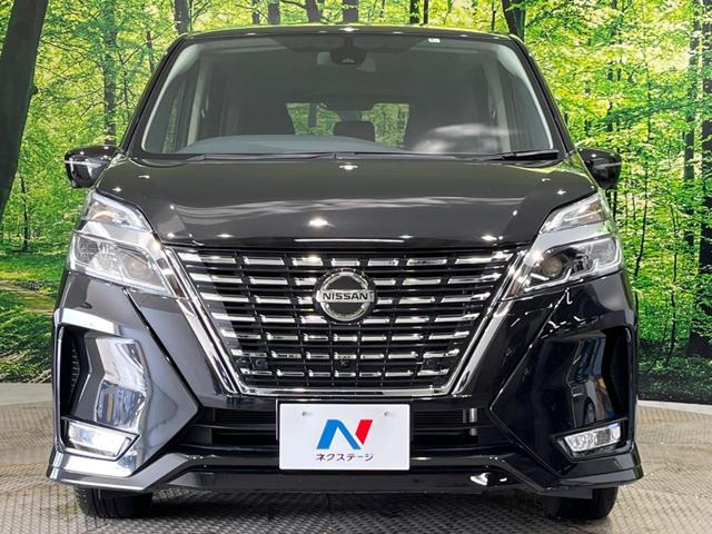 ハイウェイスターV 純正10型ナビ フリップダウンモニター 両側電動スライドドア エマージェンシーブレーキ 禁煙車 アラウンドビューモニター フルセグTV ETC LEDヘッドライト LEDフォグ クルコン(16枚目)