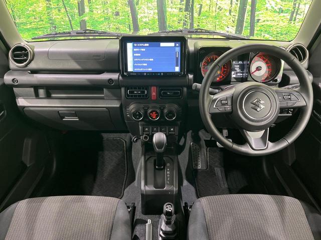 ジムニーシエラ JC 4WD AT 9型SDナビ フルセグ セーフティサポート クルーズコントロール LEDヘッド オートライト シートヒーター スマートキー ETC アイドリングストップ 革巻きステアリング 電動ミラー(2枚目)