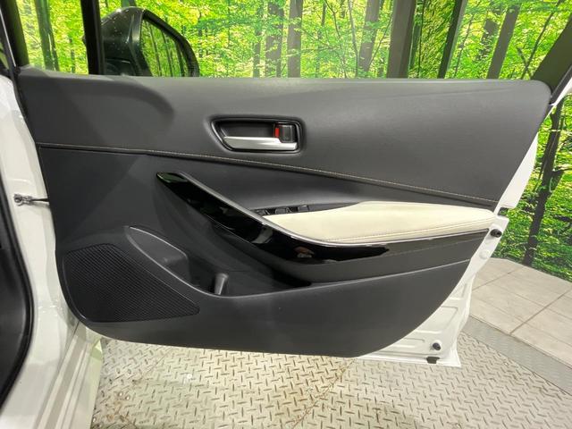 カローラツーリング ダブルバイビー　純正９型ディスプレイオーティオ　バックカメラ　白合皮シート　シートヒーター　ステアリングヒーター　セーフティセンス　レーダークルーズ　ＣＤ／ＤＶＤ　クリアランスソナー　ＬＥＤヘッド　ＬＥＤデイライト（42枚目）