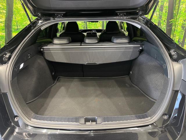 プリウス Ａツーリングセレクション・ブラックエディション　後期　純正８型ディスプレイオーティオ　全周囲カメラ　寒冷地仕様　セーフティセンス　レーダークルーズ　ブラインドスポットモニター　クリアランスソナー　黒合皮シート　パワーシート　シートヒーター　禁煙車（45枚目）