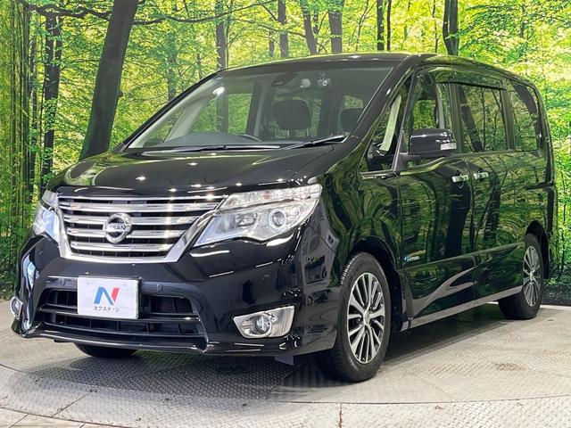 セレナ ハイウェイスター　Ｖセレ＋セーフティＩＩ　ＳＨＶ　後期　純正８型ナビ　後席モニター　全周囲カメラ　エマージェンシーブレーキ　前後ソナー　両側電動ドア　ＬＥＤヘッドライト　オートライト　アイドリングストップ　インテリキー　ダブルオートエアコン　ドラレコ（47枚目）
