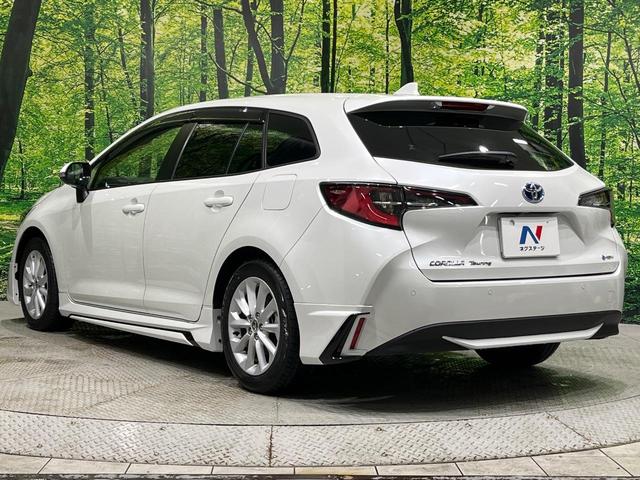 カローラツーリング ハイブリッド G モデリスタエアロ 純正10.5型ナビ バックカメラ ブラインドスポットモニター パーキングサポートブレーキ セーフティセンス レーダークルーズ LEDヘッド スマートキー ETC 革巻きステアリング(45枚目)