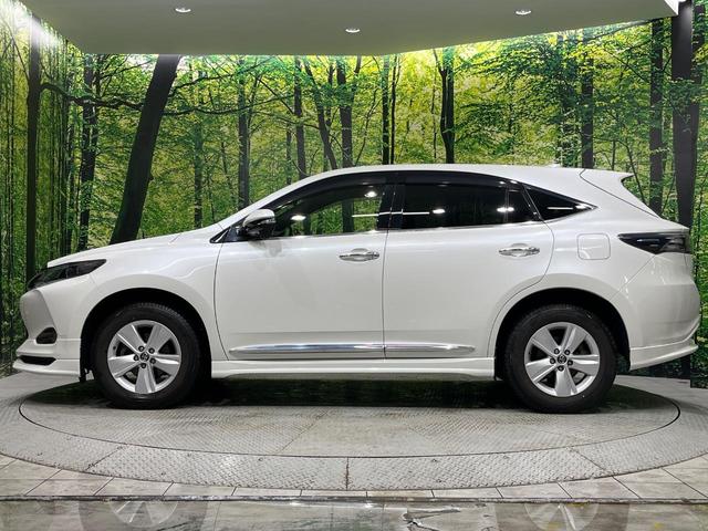 ハリアー エレガンス 純正フルエアロ 黒内装 純正ナビ フルセグ バックカメラ LEDヘッド オートライト スマートキー アイドリングストップ 黒合皮ファブリックシート パワーシート ウッド革コンビステアリング ETC(47枚目)