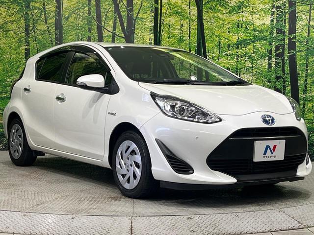 アクア Sスタイルブラック 後期 純正SDナビ バックカメラ セーフティセンス クリアランスソナー パーキングサポートブレーキ スマートキー ドラレコ ETC アームレスト オートライト シートリフター オートエアコン 禁煙車(16枚目)