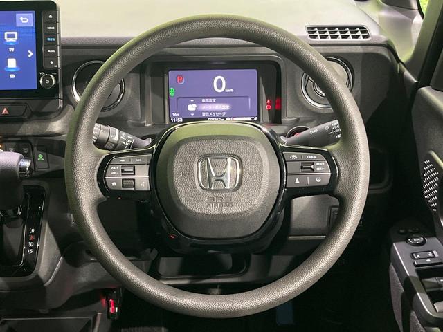 N-BOXカスタム ベースグレード 純正8型ナビ フルセグ バックカメラ ETC ホンダセンシング アダプティブクルーズ 両側電動スライドドア LEDヘッドライト オートライト シートヒーター スマートキー 禁煙車 ステアリングスイッチ(11枚目)