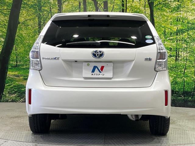 プリウスアルファ Ｓ　チューン　ブラック　純正ナビ　フルセグ　バックカメラ　ＬＥＤヘッド　オートライト　スマートキー　オートエアコン　革巻きステアリング　ステアリングスイッチ　アームレスト　シートリフター　電動格納ドアミラー　禁煙車　ＥＴＣ（15枚目）