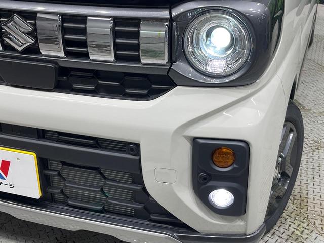 スペーシアギア ハイブリッドＸＺ　届出済未使用車　セーフティサポート　アダプティブクルーズ　両側電動ドア　ＬＥＤヘッドライト　オートライト　シートヒーター　スマートキー　ステアリングヒーター　革巻きステアリング　ルーフレール　禁煙車（13枚目）