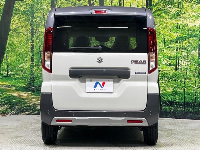 スペーシアギア ハイブリッドＸＺ　届出済未使用車　セーフティサポート　アダプティブクルーズ　両側電動ドア　ＬＥＤヘッドライト　オートライト　シートヒーター　スマートキー　ステアリングヒーター　革巻きステアリング　ルーフレール　禁煙車（15枚目）