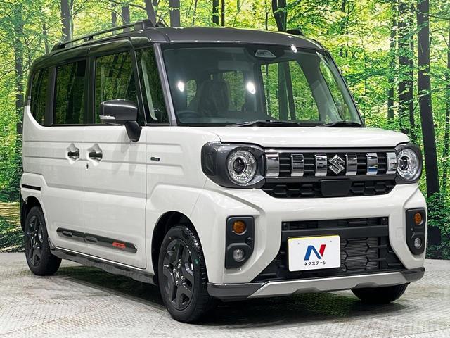 スペーシアギア ハイブリッドＸＺ　届出済未使用車　セーフティサポート　アダプティブクルーズ　両側電動ドア　ＬＥＤヘッドライト　オートライト　シートヒーター　スマートキー　ステアリングヒーター　革巻きステアリング　ルーフレール　禁煙車（16枚目）