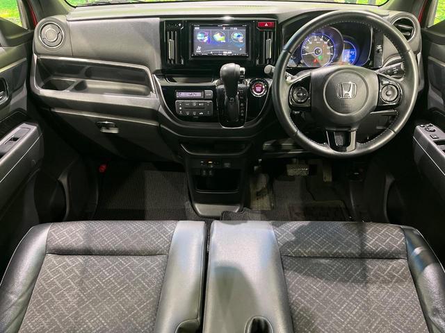 N-WGNカスタム G・ターボパッケージ 衝突軽減 SDナビ フルセグTV バックカメラ クルーズコントロール HIDヘッドライト オートライト スマートキー アイドリングストップ ドラレコ ETC 革巻きステアリング パドルシフト 禁煙車(2枚目)