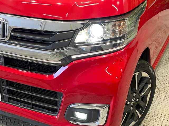 N-WGNカスタム G・ターボパッケージ 衝突軽減 SDナビ フルセグTV バックカメラ クルーズコントロール HIDヘッドライト オートライト スマートキー アイドリングストップ ドラレコ ETC 革巻きステアリング パドルシフト 禁煙車(12枚目)