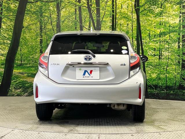 アクア Ｓスタイルブラック　後期　純正ナビＴＶ　バックカメラ　セーフティセンス　クリアランスソナー　パーキングサポートブレーキ　ＬＥＤヘッド　オートライト　スマートキー　ドラレコ　ＥＴＣ　アームレスト　オートエアコン　禁煙車（15枚目）