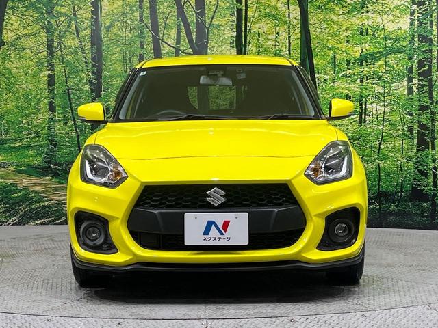 スイフトスポーツ ベースグレード　６速ＭＴ　セーフティパッケージ　アダプティブクルーズ　ＳＤナビ　フルセグ　ＬＥＤヘッド　オートライト　シートヒーター　スマートキー　ドラレコ　ＥＴＣ　オートエアコン　革巻きステアリング　スポーツシート（14枚目）