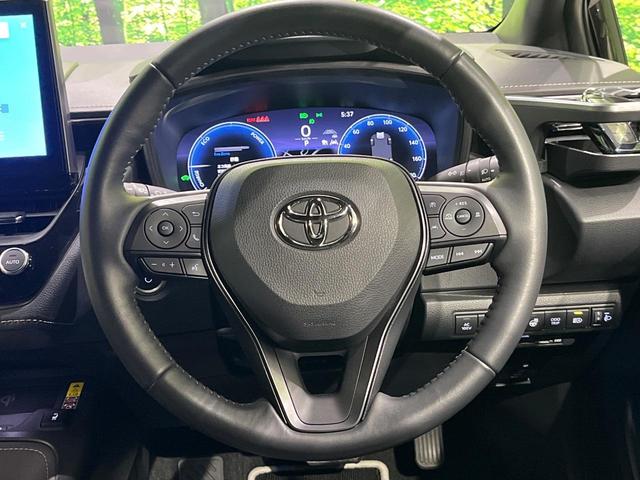 カローラツーリング ハイブリッド　ダブルバイビー　改良後　純正１０．５型ナビ　バックカメラ　ブラインドスポットモニター　パーキングサポートブレーキ　シートヒーター　ステアリングヒーター　ヘッドアップディスプレイ　１２．３型カラーメーター　ＬＥＤヘッド（11枚目）