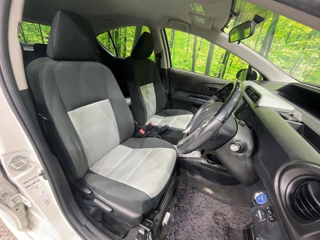 アクア Ｓ　純正ナビ　フルセグ　バックカメラ　ＬＥＤヘッド　スマートキー　ＥＴＣ　シートリフター　オートエアコン　パワーウィンドゥ　電動格納ドアミラー　シートバックポケット　プライバシーガラス　フルエアロ　禁煙車（8枚目）