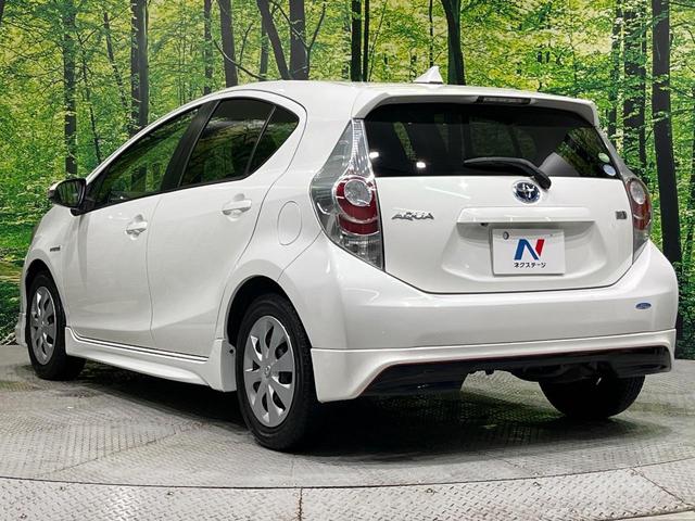 アクア Ｓ　純正ナビ　フルセグ　バックカメラ　ＬＥＤヘッド　スマートキー　ＥＴＣ　シートリフター　オートエアコン　パワーウィンドゥ　電動格納ドアミラー　シートバックポケット　プライバシーガラス　フルエアロ　禁煙車（46枚目）