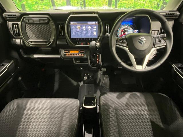 ハスラー タフワイルド　純正９型ナビ　全周囲カメラ　セーフティサポート　アダプティブクルーズ　リアパーキングセンサー　ＬＥＤヘッド　オートライト　シートヒーター　スマートキー　革巻きステアリング　ステアリングスイッチ　禁煙車（2枚目）