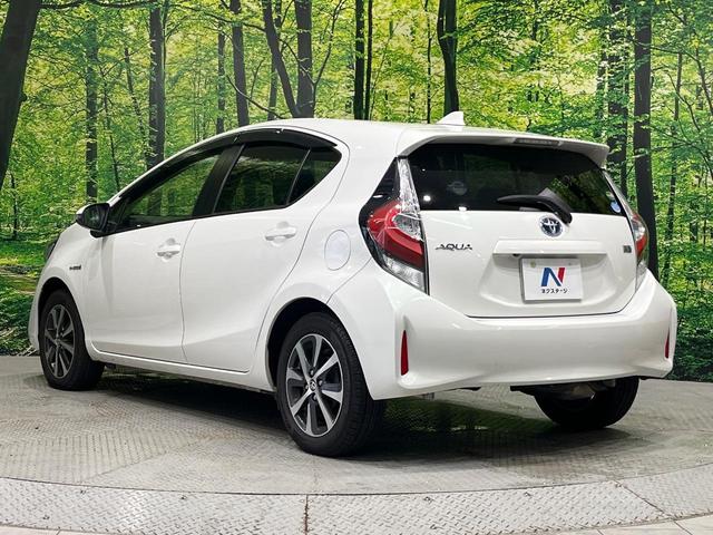 アクア Ｇソフトレザーセレクション　後期　純正ナビ　フルセグ　バックカメラ　セーフティセンス　ＬＥＤヘッドライト　オートライト　シートヒーター　スマートキー　オプション１５インチアルミ　クルーズコントロール　ナノイー付オートエアコン（51枚目）