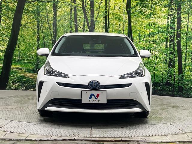 プリウス S 後期 セーフティセンス レーダークルーズ クリアランスソナー LEDヘッドライト オートライト スマートキー 合皮巻きステアリング オートエアコン シートリフター 6スピーカー 電動格納ドアミラー(14枚目)