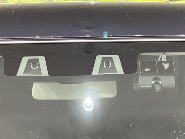 ハスラー タフワイルドターボ　純正９型ナビ　全周囲カメラ　セーフティサポート　アダプティブクルーズ　リアパーキングセンサー　ＬＥＤヘッド　オートライト　シートヒーター　スマートキー　ルーフレール　革巻きステアリング　パドルシフト（3枚目）