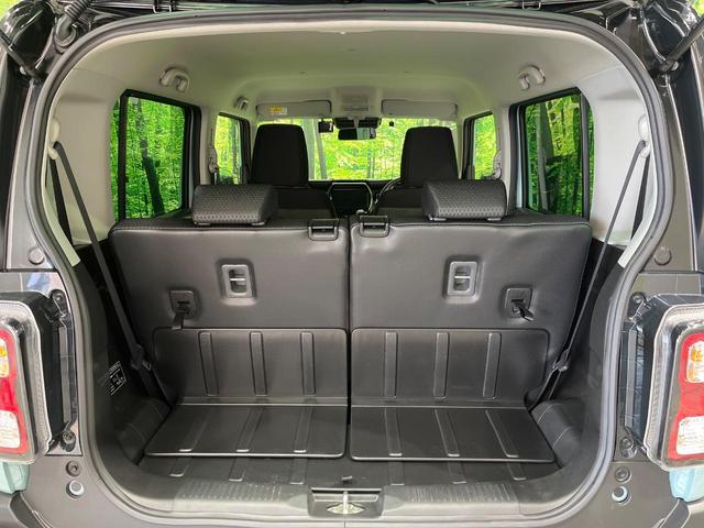 ハスラー タフワイルドターボ　純正９型ナビ　全周囲カメラ　セーフティサポート　アダプティブクルーズ　リアパーキングセンサー　ＬＥＤヘッド　オートライト　シートヒーター　スマートキー　ルーフレール　革巻きステアリング　パドルシフト（44枚目）