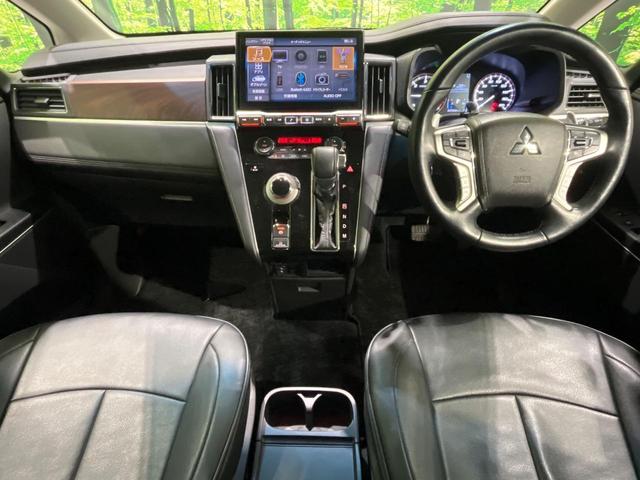 デリカＤ：５ Ｐ　後期　４ＷＤ　ディーゼル　アルパインＢＩＧＸ１１型ナビ　全周囲カメラ　電動サイドステップ　ｅ－アシスト　レーダークルーズ　パワーシート　シートヒーター　パワーバックドア　両側電動スライド　パドルシフト（2枚目）