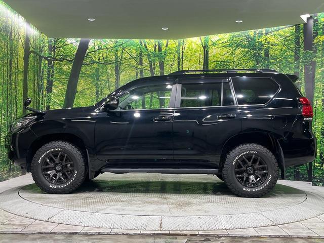 ランドクルーザープラド ＴＸ　Ｌパッケージ　後期　ディーゼル　ムーンルーフ　７人乗　純正９型ナビ　バックカメラ　ＲＡＹＳアルミ　ＢＦグッドリッチタイヤ　ルーフレール　黒革シート　ベンチレーション　シートヒーター　パワーシート　セーフティセンス（54枚目）