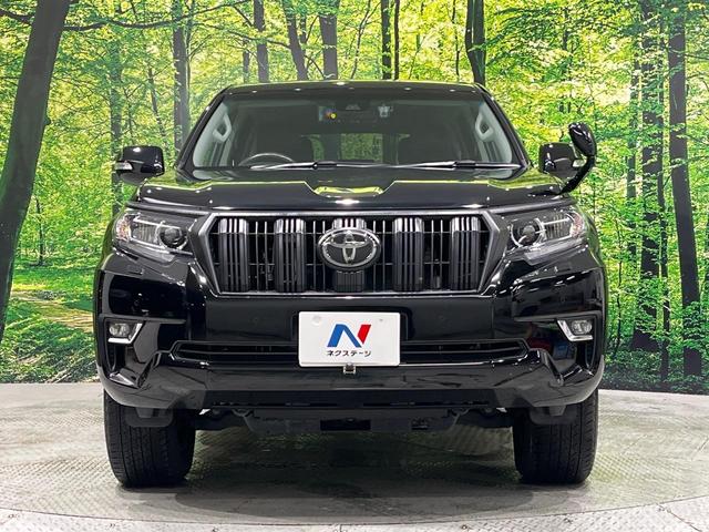 ランドクルーザープラド ＴＸ　後期　ディーゼル　７人乗　純正ナビ　バックカメラ　セーフティセンス　レーダークルーズ　ＬＥＤヘッド　オートライト　スマートキー　ＥＴＣ　革ウッドコンビステアリング　ステアリングスイッチ　オートエアコン（15枚目）