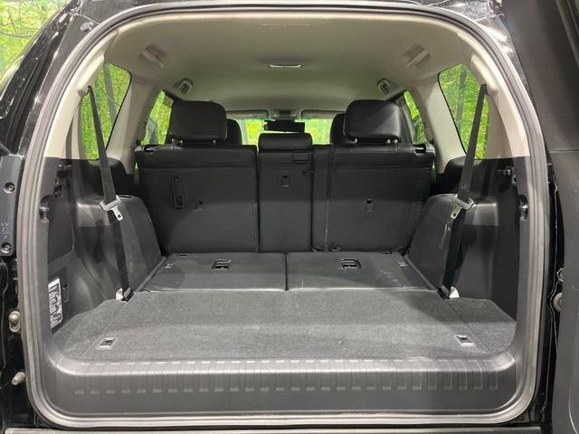 ランドクルーザープラド ＴＸ　後期　ディーゼル　７人乗　純正ナビ　バックカメラ　セーフティセンス　レーダークルーズ　ＬＥＤヘッド　オートライト　スマートキー　ＥＴＣ　革ウッドコンビステアリング　ステアリングスイッチ　オートエアコン（45枚目）