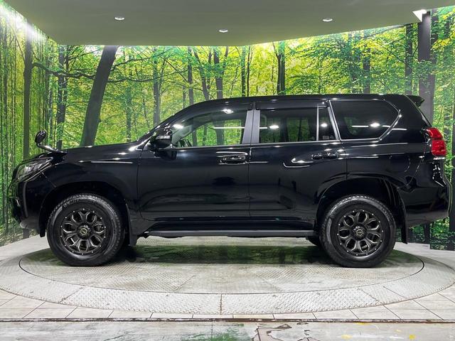 ランドクルーザープラド ＴＸ　後期　ディーゼル　７人乗　純正ナビ　バックカメラ　セーフティセンス　レーダークルーズ　ＬＥＤヘッド　オートライト　スマートキー　ＥＴＣ　革ウッドコンビステアリング　ステアリングスイッチ　オートエアコン（50枚目）