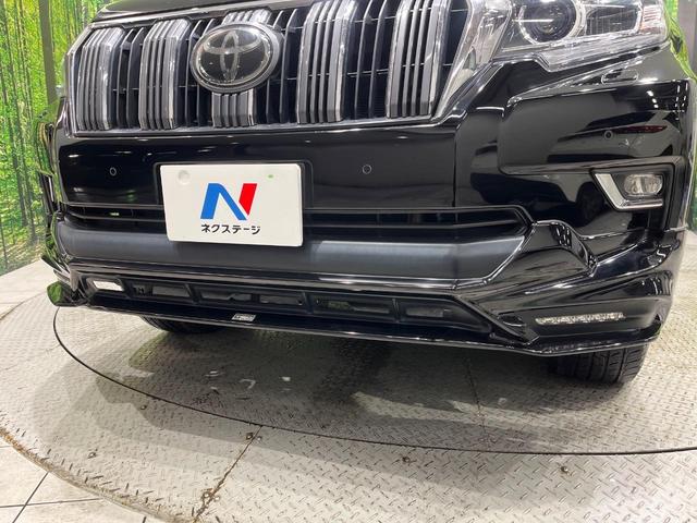 ランドクルーザープラド ＴＸ　後期　ＴＲＤエアロ　純正９型ナビ　バックカメラ　セーフティセンス　レーダークルーズ　クリアランスソナー　ルーフレール　ＬＥＤヘッド　オートライト　スマートキー　ＥＴＣ　オートエアコン　ドラレコ（3枚目）
