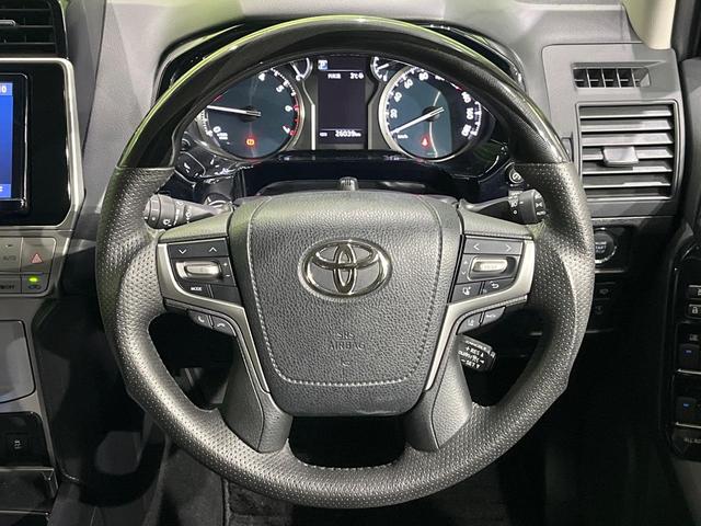 ランドクルーザープラド ＴＸ　後期　ＴＲＤエアロ　純正９型ナビ　バックカメラ　セーフティセンス　レーダークルーズ　クリアランスソナー　ルーフレール　ＬＥＤヘッド　オートライト　スマートキー　ＥＴＣ　オートエアコン　ドラレコ（11枚目）