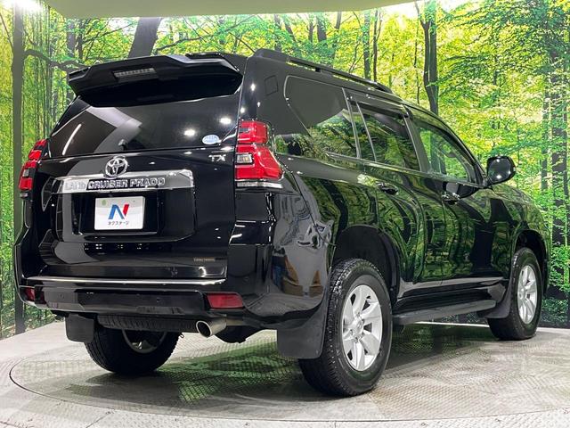 ランドクルーザープラド ＴＸ　後期　ＴＲＤエアロ　純正９型ナビ　バックカメラ　セーフティセンス　レーダークルーズ　クリアランスソナー　ルーフレール　ＬＥＤヘッド　オートライト　スマートキー　ＥＴＣ　オートエアコン　ドラレコ（17枚目）