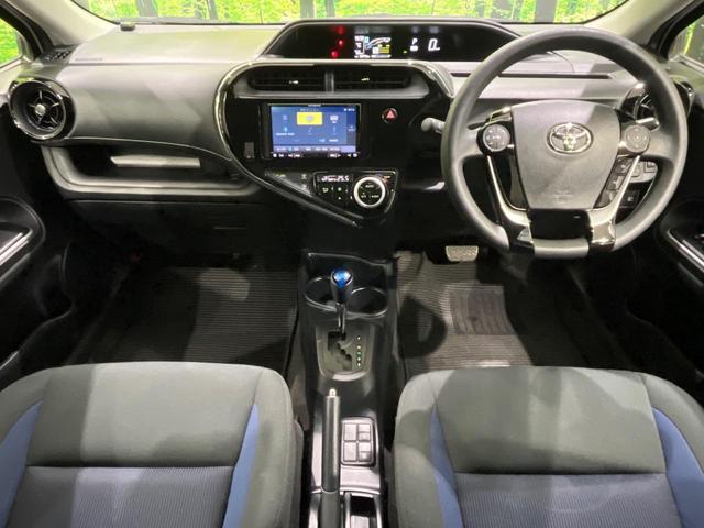 アクア S 後期 SDナビ フルセグ バックカメラ セーフティセンス スマートキー オートライト オートエアコン ETC カラーマルチインフォメーションディスプレイ ステアリングスイッチ シートリフタ-(2枚目)