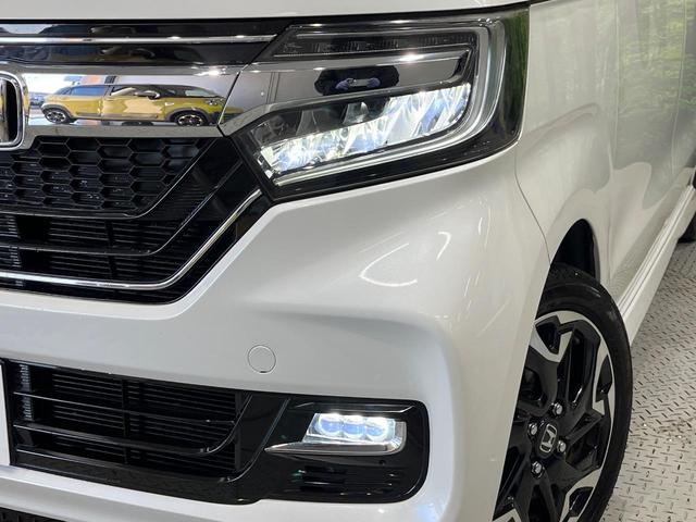 N-BOXカスタム G・Lターボホンダセンシング 純正ナビ バックカメラ 両側電動スライド ホンダセンシング アダプティブクルーズ LEDヘッド オートライト スマートキー ドラレコ ETC プラズマクラスター付オートエアコン 革巻きステアリング(13枚目)