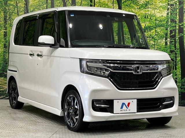 N-BOXカスタム G・Lターボホンダセンシング 純正ナビ バックカメラ 両側電動スライド ホンダセンシング アダプティブクルーズ LEDヘッド オートライト スマートキー ドラレコ ETC プラズマクラスター付オートエアコン 革巻きステアリング(16枚目)