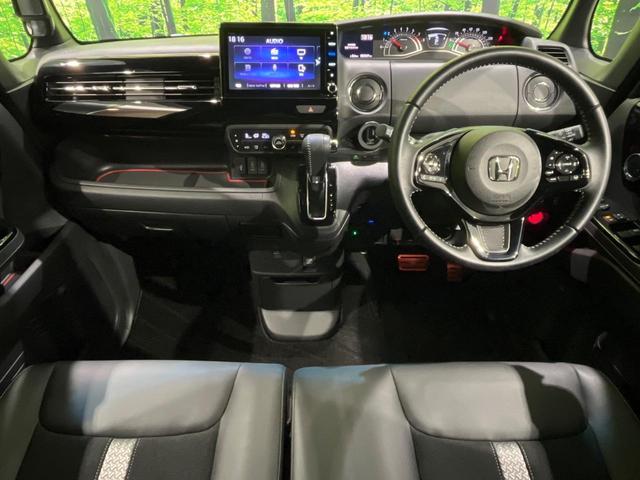 N-BOXカスタム Lターボ 後期 純正8型ナビ バックカメラ 両側電動スライド ホンダセンシング アダプティブクルーズ シートヒーター LEDヘッド オートライト スマートキー ドラレコ ETC 革巻きステアリング パドルシフト(2枚目)