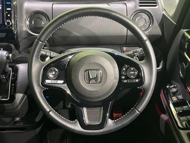 N-BOXカスタム Lターボ 後期 純正8型ナビ バックカメラ 両側電動スライド ホンダセンシング アダプティブクルーズ シートヒーター LEDヘッド オートライト スマートキー ドラレコ ETC 革巻きステアリング パドルシフト(11枚目)