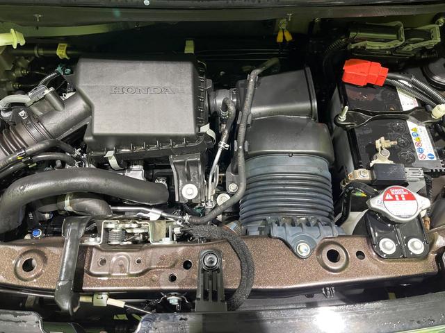 N-BOXカスタム Lターボ 後期 純正8型ナビ バックカメラ 両側電動スライド ホンダセンシング アダプティブクルーズ シートヒーター LEDヘッド オートライト スマートキー ドラレコ ETC 革巻きステアリング パドルシフト(18枚目)