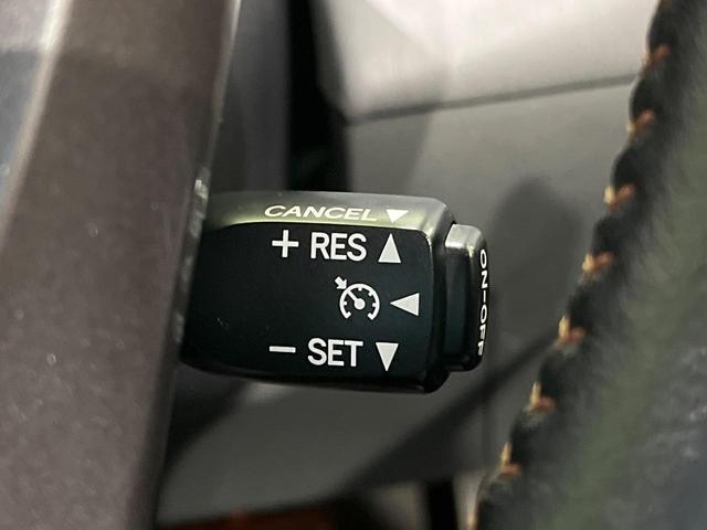 プリウスアルファ G チューン ブラック 7人乗 BIGX9型ナビ 後席モニター バックカメラ クルーズコントロール LEDヘッドライト オートライト スマートキー ドラレコ ETC コーナーセンサー 革巻きステアリング ステアリングスイッチ(6枚目)