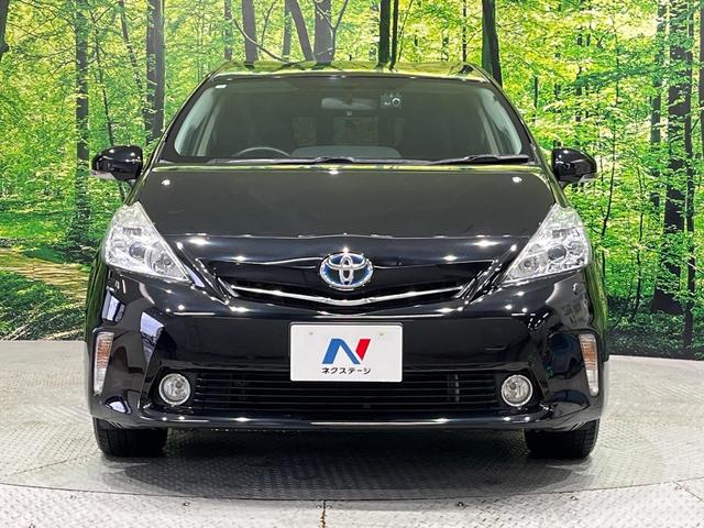 プリウスアルファ G チューン ブラック 7人乗 BIGX9型ナビ 後席モニター バックカメラ クルーズコントロール LEDヘッドライト オートライト スマートキー ドラレコ ETC コーナーセンサー 革巻きステアリング ステアリングスイッチ(15枚目)