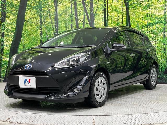 アクア Ｓスタイルブラック　後期　純正ナビ　バックカメラ　オプションＬＥＤヘッドライト　セーフティセンス　クリアランスソナー　パーキングサポートブレーキ　スマートキー　オートライト　ドラレコ　ＥＴＣ　　ステアリングスイッチ（46枚目）